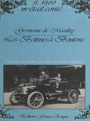 cover image of Les bottines à boutons